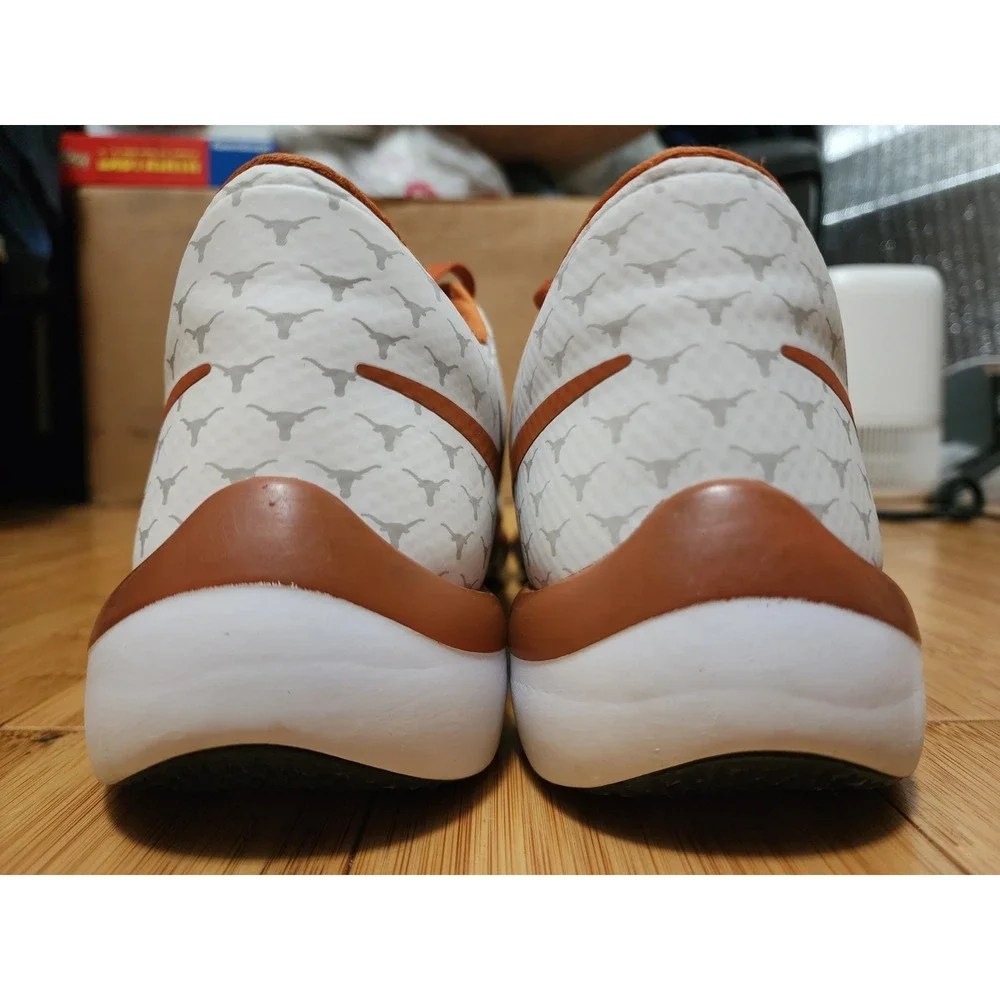 Nike Free TR 5.0 Texas Longhorns Running Shoes Mens 14 Orange 723939-800